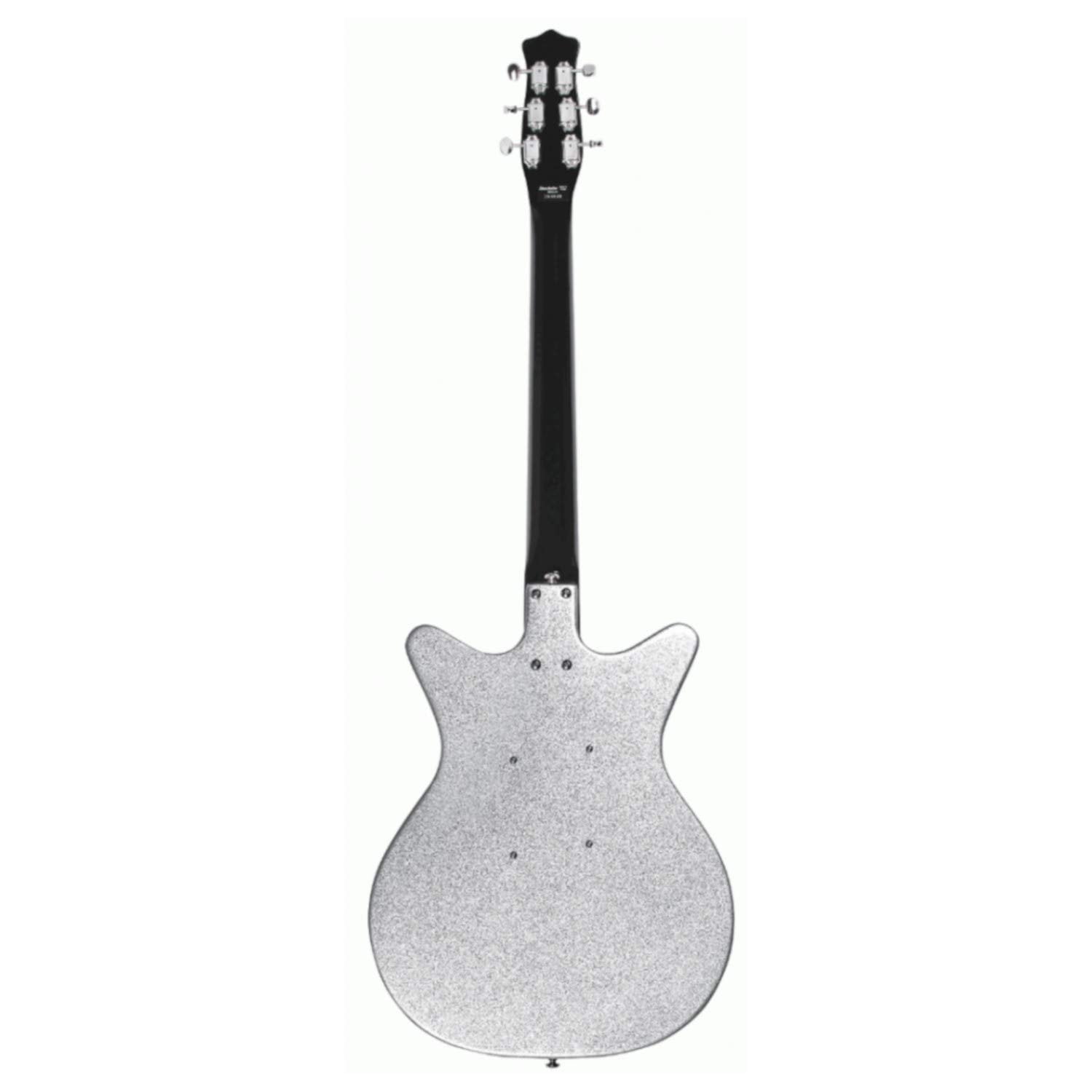 Danelectro '59M NOS+ Metalflake Electric Guitar (Silver Metalflake)