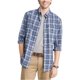 thumbnail image 1 of GH Bass & Co. Madawaska LS Button Up Shirt para hombre, azul, extragrande, 1 of 1