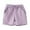 Purple, variant on REDARER Kids' Orange Solid Casual Shorts, Elastic Drawstring Waist Sport Beach Shorts for Boys & Girls,3-4 Years