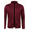 Burgundy, variant on Men's Full-Zip Cardigan Sweater Coat Soft Warm Mid-Stretch Design for Fall Winter Sizes S-3XL