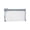 Blue, variant on Clear Mesh Zipper Pouch, Soft Translucent, Foldable Multi-Color, 7.9 x 4.7 Inches, for Travel Accessories and Desktop Tidying