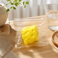 thumbnail image 6 of Crunchy Cheese Squishy, Crunchy Squishy Stress Ball, ASMR Tactile Sensory Fidget Squeeze Toy for Adults, Ideal Desk Fidget Toy for Stress Relief and Relaxing Sensory Play at Home and Office, 6 of 6