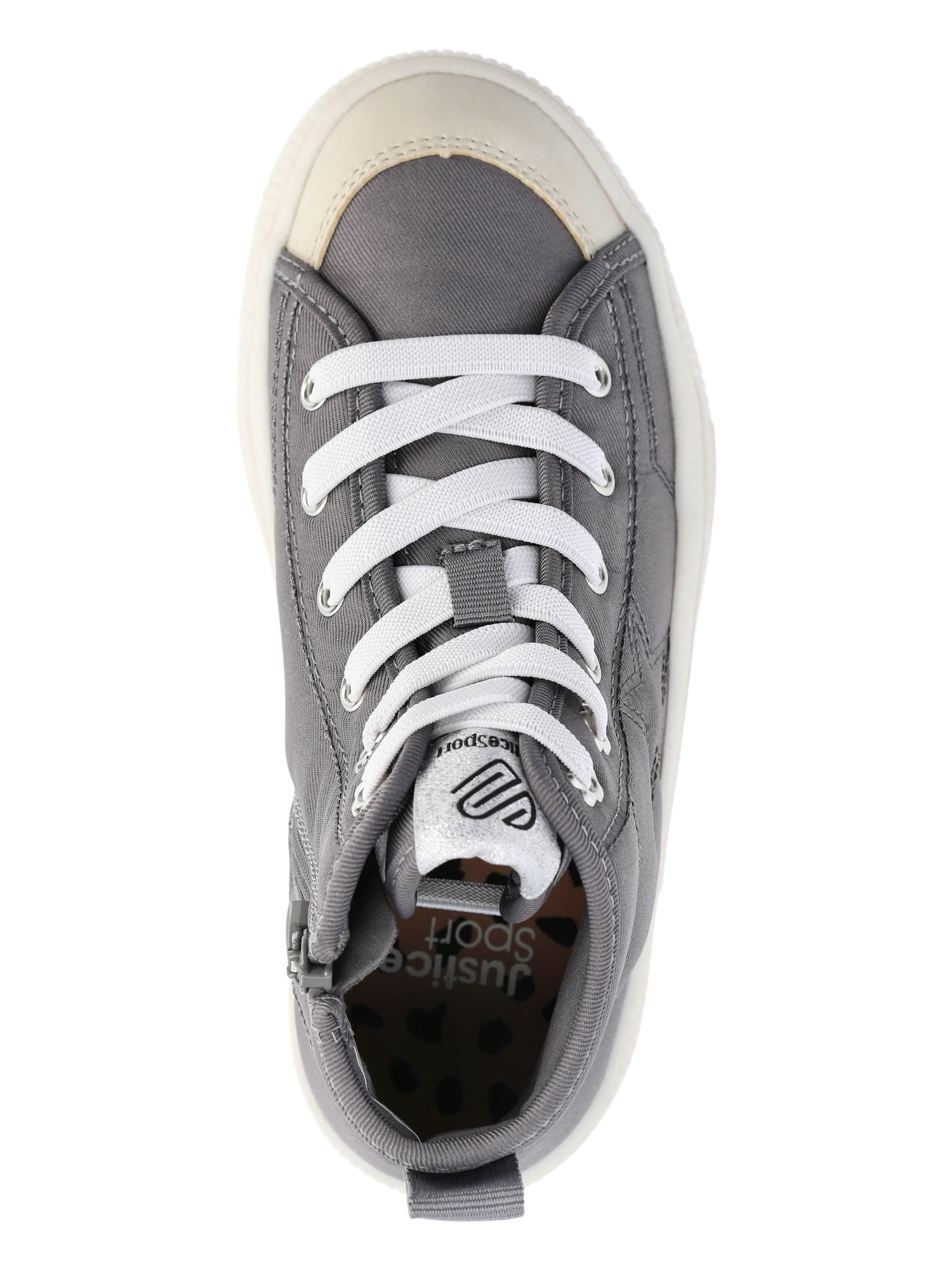 Justice Little and Big Girls High Top Casual Sneakers