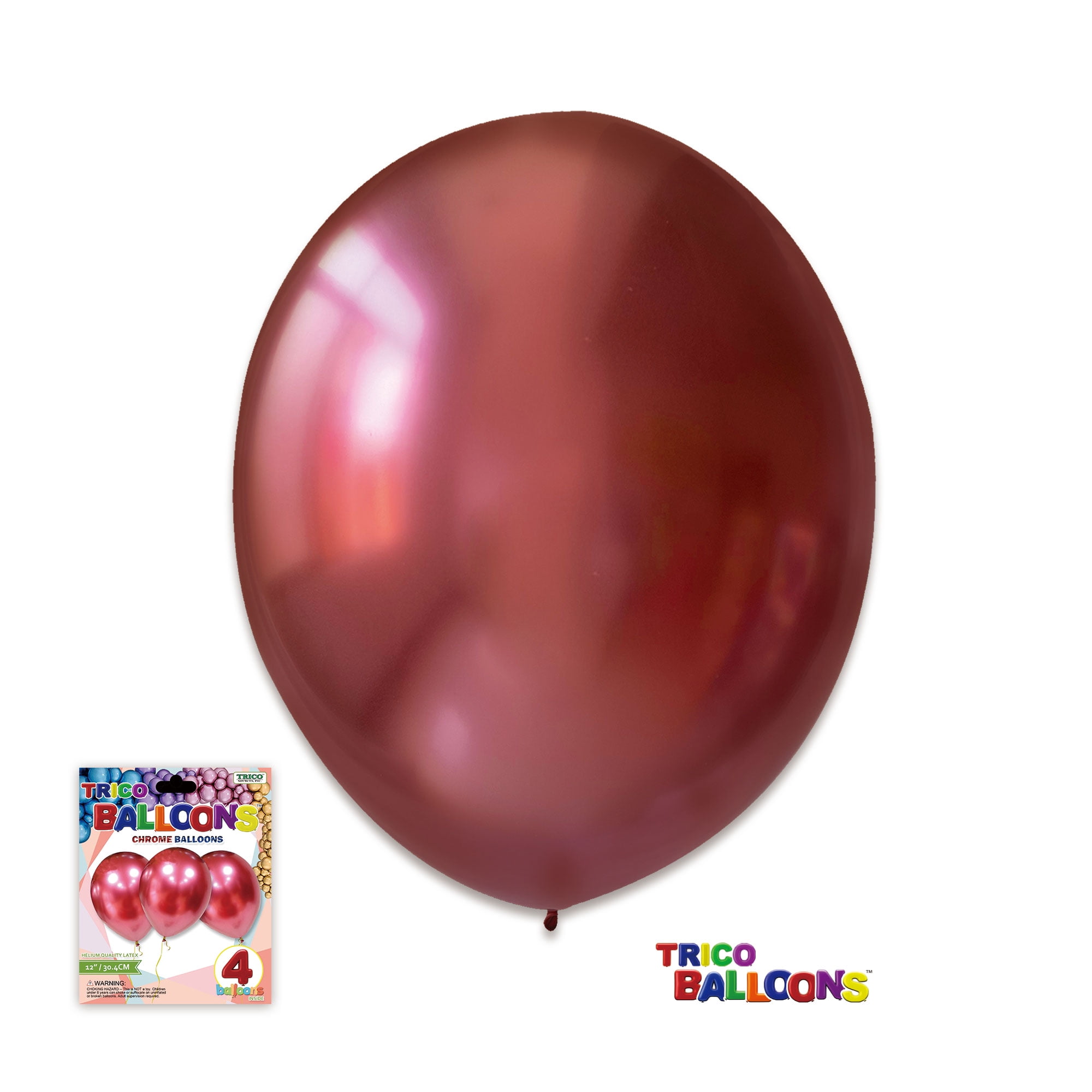 BALLON VIOLET CHROME HELIUM