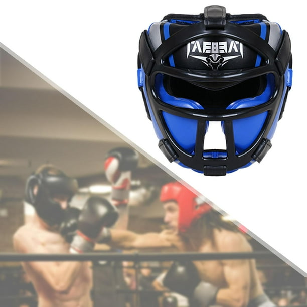 Casque de boxe pour sparring, MMA, Sanda, Taekwondo, Muay Thai, casque intégral Casque de boxe pour sparring, MMA, Sanda, Taekwondo, Muay Thai, casque intégral