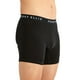 thumbnail image 3 of Calzoncillos tipo bóxer Perry Ellis de algodón elástico para hombre, paquete de 5, color negro, 3 of 5