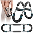 thumbnail image 2 of Multi Functional Adjustable U-shaped Indoor Exercise Wrist and Arm Strength Stick with Ergonomic Grip, Portable Design, Adjustable Resistance for Home Gym Training, 2 of 6