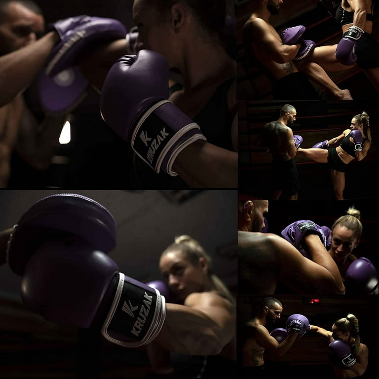  Guantes de boxeo para hombres y mujeres, guantes de  entrenamiento de boxeo para hombres y mujeres, guantes de entrenamiento de  8 onzas, 10 onzas, 12 onzas, Muay Thai, Kickboxing, MMA (color