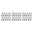 thumbnail image 1 of Naiovety 10pcs Clips de tubería de agua Mangueras de tubería de combustible ajustables Abrazaderas de tubería de aire de acero inoxidable 304, 10-16 mm 10-16 mm 3piezas Naiovety CBP179380, 1 of 6