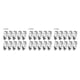 thumbnail image 3 of Monstrate 10pcs Clips de tubería de agua Mangueras de tubería de combustible ajustables Abrazaderas de tubería de aire de acero inoxidable 304, 10-16 mm 10-16 mm 3piezas Monstrate CBP179380, 3 of 6