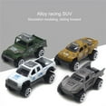 thumbnail image 4 of 4Pcs Toy Car Realistic Appearance Easy Operation Alloy 1/64 Scale Mini Creativity Diecast Off-Road Car Toy for Collection, 4 of 10