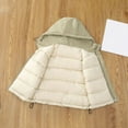 thumbnail image 4 of Hrsba Children's Casual Sleeveless Coat For Winter Boys Girls Coat Hooded Warm Waistcoat with Pocket for 3-12Y, 4 of 5