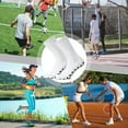 thumbnail image 3 of Graflsoa Hexagon Grip Soccer Socks - 3-Pack, Breathable & Anti-Slip, Polyester Blend, Multiple Colors, Sizes 38-44, Lightweight & Durable, 3 of 4