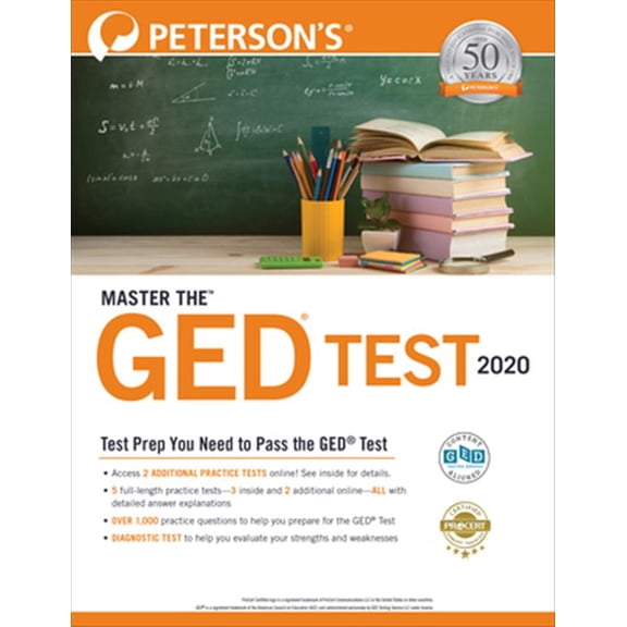 Pre-Owned Master the GED Test (Paperback) 0768943698 9780768943696