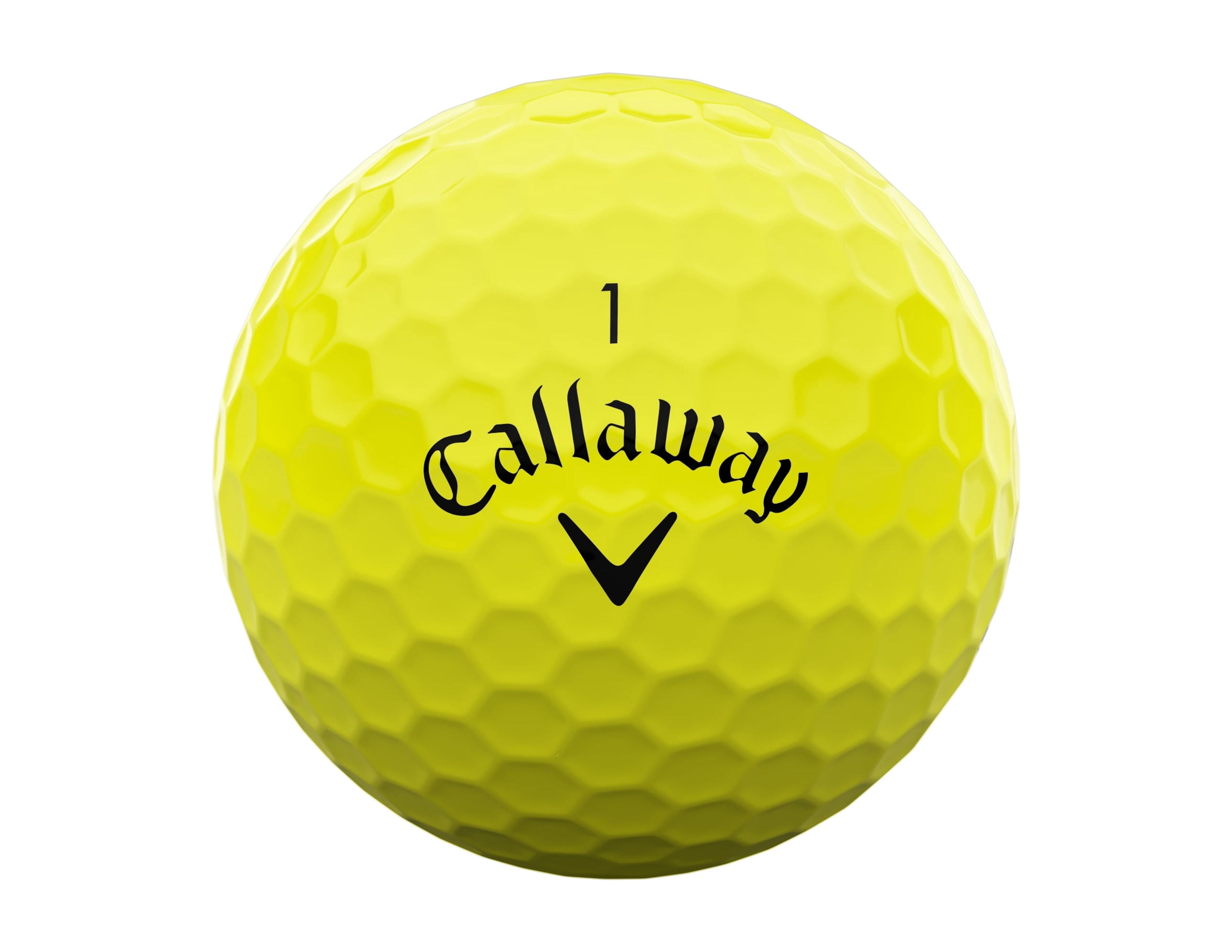(2 pack) Callaway SuperSoft 2025 Golf Balls 12pk, Yellow