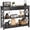 Black, variant on Console Table with Drawer, 3 Tier Narrow Entryway Table Wood Sofa Side Table for Living Room Bedroom Couch Hallway, Stable X Frame Design, 39.5 Inch White
