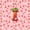 Pink Red I, variant on jejeloiu Sweet Strawberry Alphabet I 7-Piece Twin Bedding Sets For Girls,Cartoon Fruit Floral Initial Bedding Comforter Set,Pink Reversible