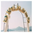 thumbnail image 3 of Gothic Rose Arch, 8.3ft Garden Trellis - Black Steel Plant Support for Climbing Vines, Flowers & Wedding Decor, 3 of 9