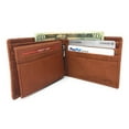 thumbnail image 2 of Casaba Genuine Leather Bifold Wallets Cash Slots ID Coin Key Pocket Mens Womens, 2 of 60