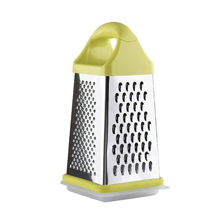 

Clearance Deals!Stainless Steel Four Grater Kitchen Multi Functional Vegetable Cutter Household Fruit Slicer Grater Vegetable And Fruit Grinding Tool Multiple Blades Yellow