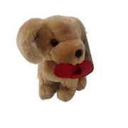 Russ Luv Pets Max The Golden Retriever Slipper In Mouth 5 Plush