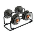 thumbnail image 4 of Almencla Metal Telescopic Sink Weight Water Bottle Lumber Capacity Dumbbell Rack Weight Rack for Training Workout S, 4 of 8