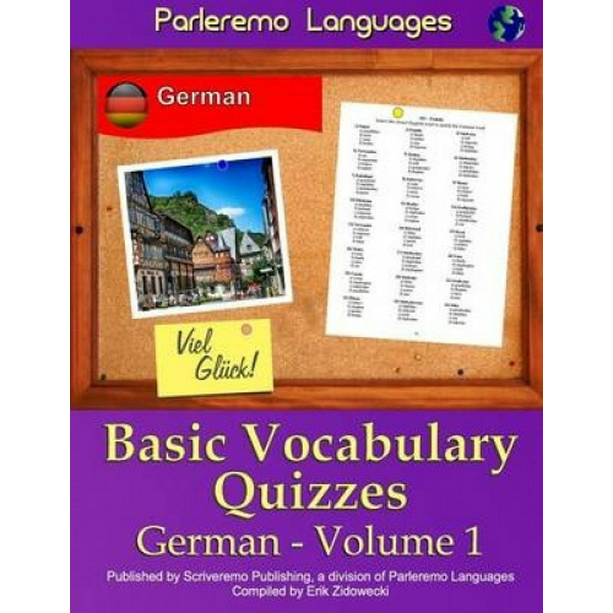Parleremo Languages Basic Vocabulary Quizzes German - Volume 1 [German] |  Walmart Canada