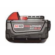 Milwaukee 48-11-1850 M18 REDLITHIUM XC 5.0Ah Battery Pack – 18V Lithium-Ion Rechargeable Power Tool Battery