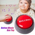 thumbnail image 1 of HEVIRGO 1Pc Button Toy Smooth Surface Stress Relief Odorless Loudspeaker Button Toy for Kids, 1 of 8