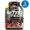 (2 Pack) Muscletech Nitro Tech Whey Isolate Protein Powder, Toasted S'mores, 30g Protein, 4 Lb
