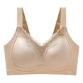 thumbnail image 4 of Afdoent Bras for Women Wireless No Underwire Bra for V Neck Lace Supportive Seamless Comfortable Tshirt Bra, 4 of 5
