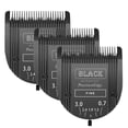 thumbnail image 1 of Adjustable 5 in 1 Blades Dog Grooming Blades Compatible with Wahl Animal Clipper Arco, Bravura, Chromado, Creativa, Figura, and Motion Pet, Dog, and Horse (BLACK/3PC), 1 of 7