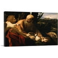 thumbnail image 1 of ARTCANVAS Sacrifice of Isaac 1603 Canvas Art Print by Caravaggio - Size: 26" x 18" (0.75" Deep), 1 of 9