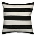 thumbnail image 2 of Creative Products Hello Floral Stripes 18x18 Spun Poly Pillow, 2 of 3