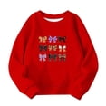 thumbnail image 6 of Taqqpue Kids Hoodies Halloween Graphic Print Long Sleeve Crew Neck Pullover Fleece Sweatshirt Fall Winter Cozy Tops for Boys Girls Size 1-12, 6 of 6