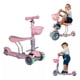 thumbnail image 3 of Scooter Para Niños De 3 Ruedas Con Asiento y Canasta  Luces LED Patin, 3 of 4