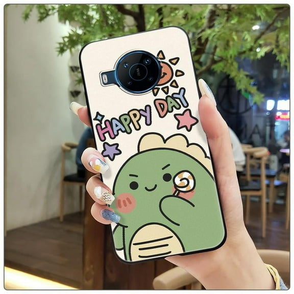 LYM-Phone Case For Nokia X100, Back Cover Cover Fashion Design Cartoon Shockproof Soft case Cute Full wrap Durable Anti-dust TPU protective Waterproof Anti-knock Silicone Dirt-resistant