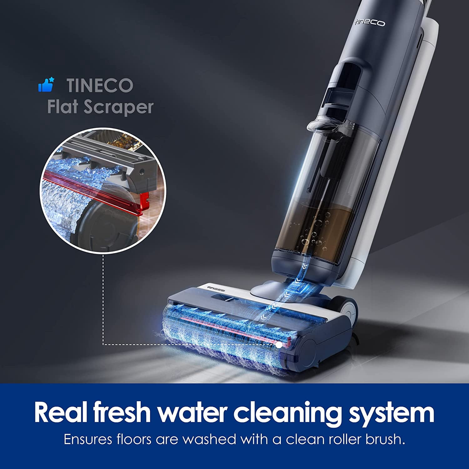 Tineco Floor ONE S5 Smart Cordless Wet-Dry Vacuum Cleaner and Mop