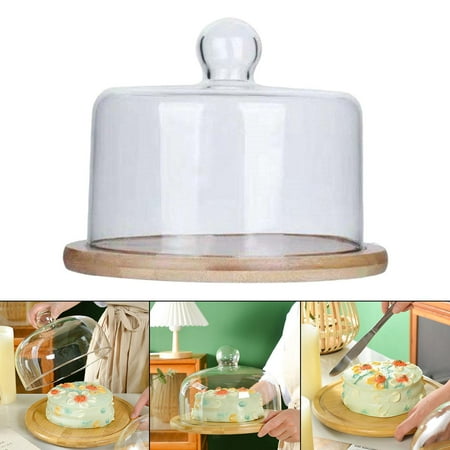 

Multifunctional Cake Dome Cake Display Server Tray For Kitchen