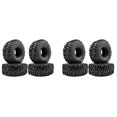 thumbnail image 1 of 8 Uds 120MM 1,9 Neumáticos de Goma para Rocas Neumáticos de Rueda para 1/10 RC Rock Crawler  SCX10 90046 AXI03007  TRX4 D90 MST, 1 of 1
