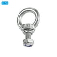 thumbnail image 3 of Uxcell M8 x 20mm Lifting Shoulder Eye Bolt 304 Stainless Steel Lifting Ring Threaded Eyebolt with Nuts and Washers 4Pcs, 3 of 5