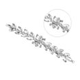 thumbnail image 4 of Rhinestone Chain, Craft Rhinestone Chain Eye Catching Glossy Face Safe Durable  For Weddings Birthdays For Special Events Golden Champagne,White, 4 of 8