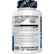 Evlution Nutrition BCAA5000 Capsules 5 Grams of Branched Chain Amino Acids (BCAAs) Essential for Performance, Recovery, Endurance, Muscle Building, No Sugar (30 Servings, 240 Capsules, Unflavored)