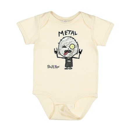 

Inktastic Metal Face Gift Baby Boy or Baby Girl Bodysuit
