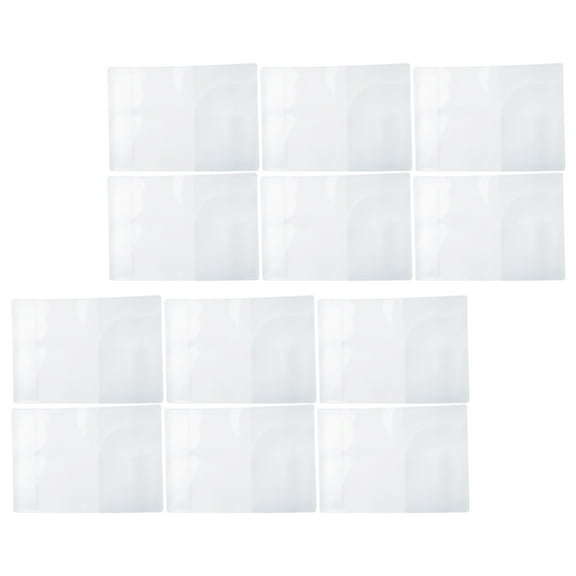 20pcs Multipurpose Clear Travel Passport Cover Passport Holder Waterproof Card Ticket Storage Holder