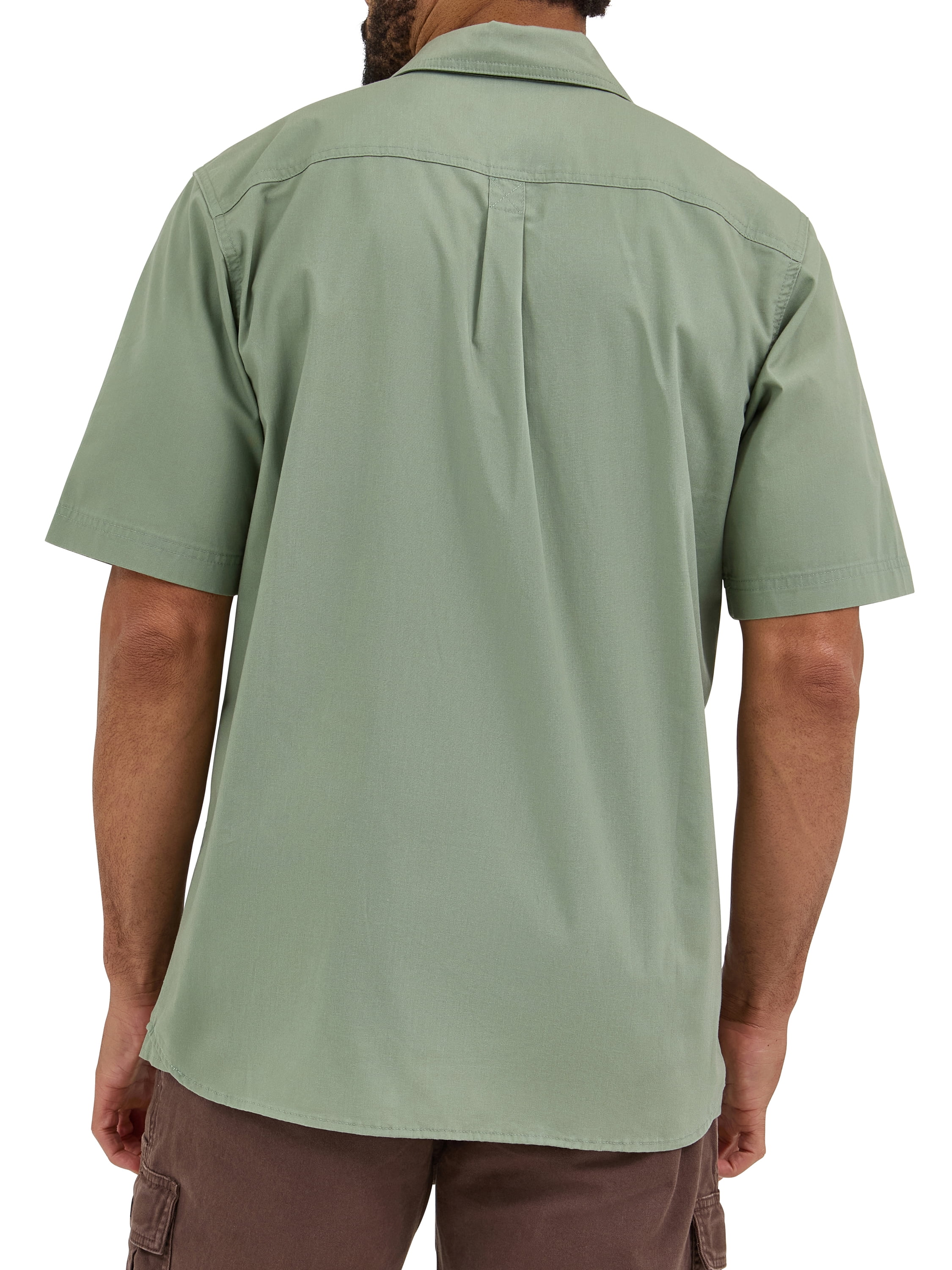 Wrangler® Men's Relaxed Stretch Short Sleeve Shirt, Sizes S-5XL