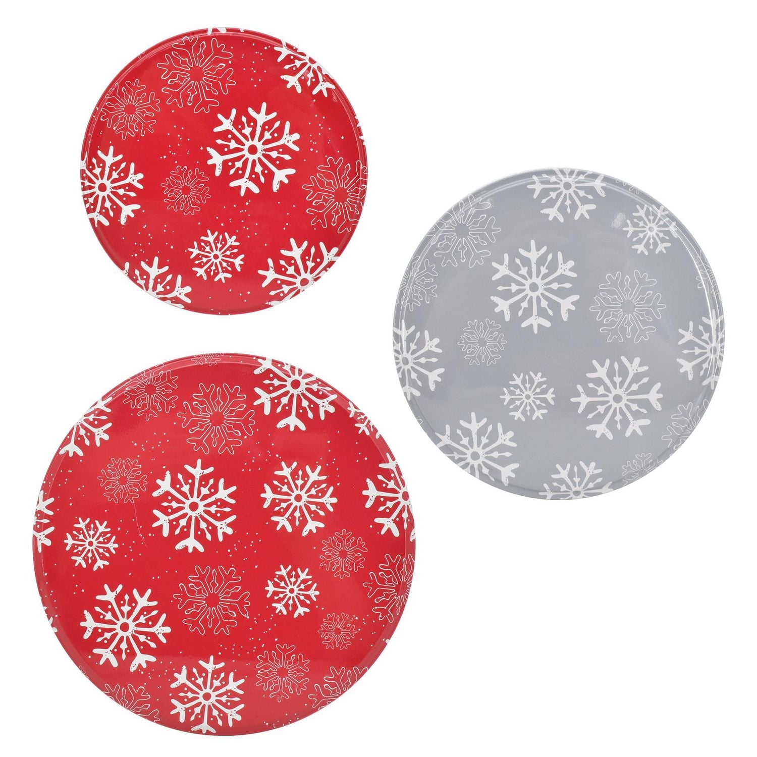 Holiday time round tin