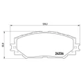 thumbnail image 2 of Balatas Delanteras marca brembo para Toyota RAV4 LE 2013-2018, 2 of 5