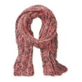 thumbnail image 2 of Aeropostale Womens Two Tone Cable Knit Wrap, Pink, Classic (57 To 59 in.), 2 of 2