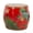 Red, variant on Drum Garden Stool for Indoor Outdoor, Classic Country Chinese-Style Hand-Painted Drum Stool for Living Room, Balcony,Patio
